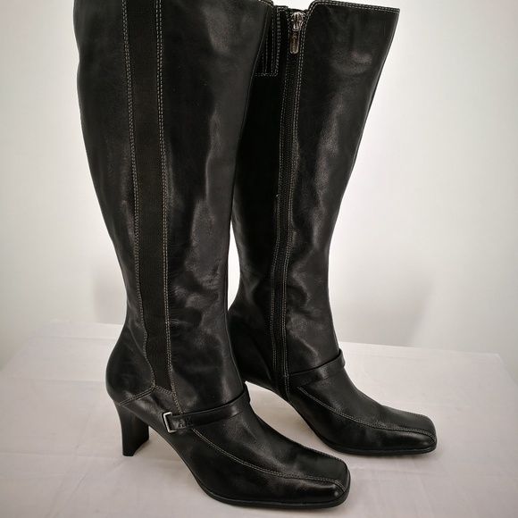 Anne Klein Shoes - **SOLD**Anne Klein Women's 8M Black Leather Knee